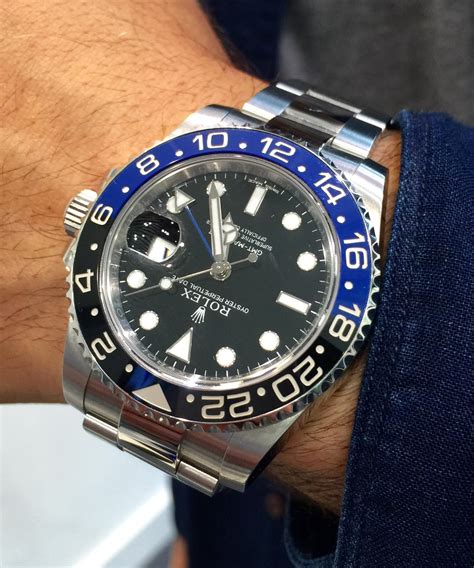 rolex gmt master 11 batman.